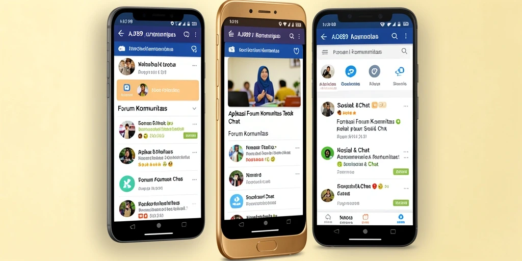 Tampilan antarmuka AJO89 yang menarik dan user-friendly.