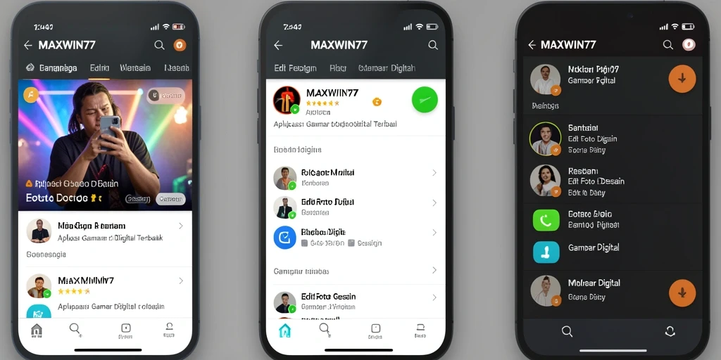 Tampilan antarmuka modern MAXWIN77 untuk editing gambar yang intuitif.